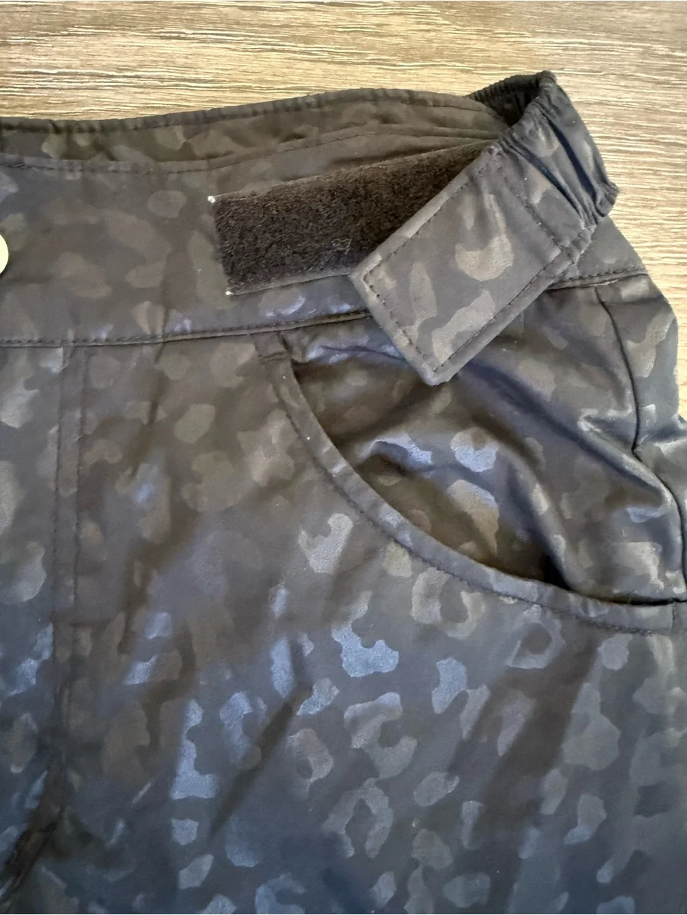 Columbia Black Leopard-Print Kids Snow Pants
